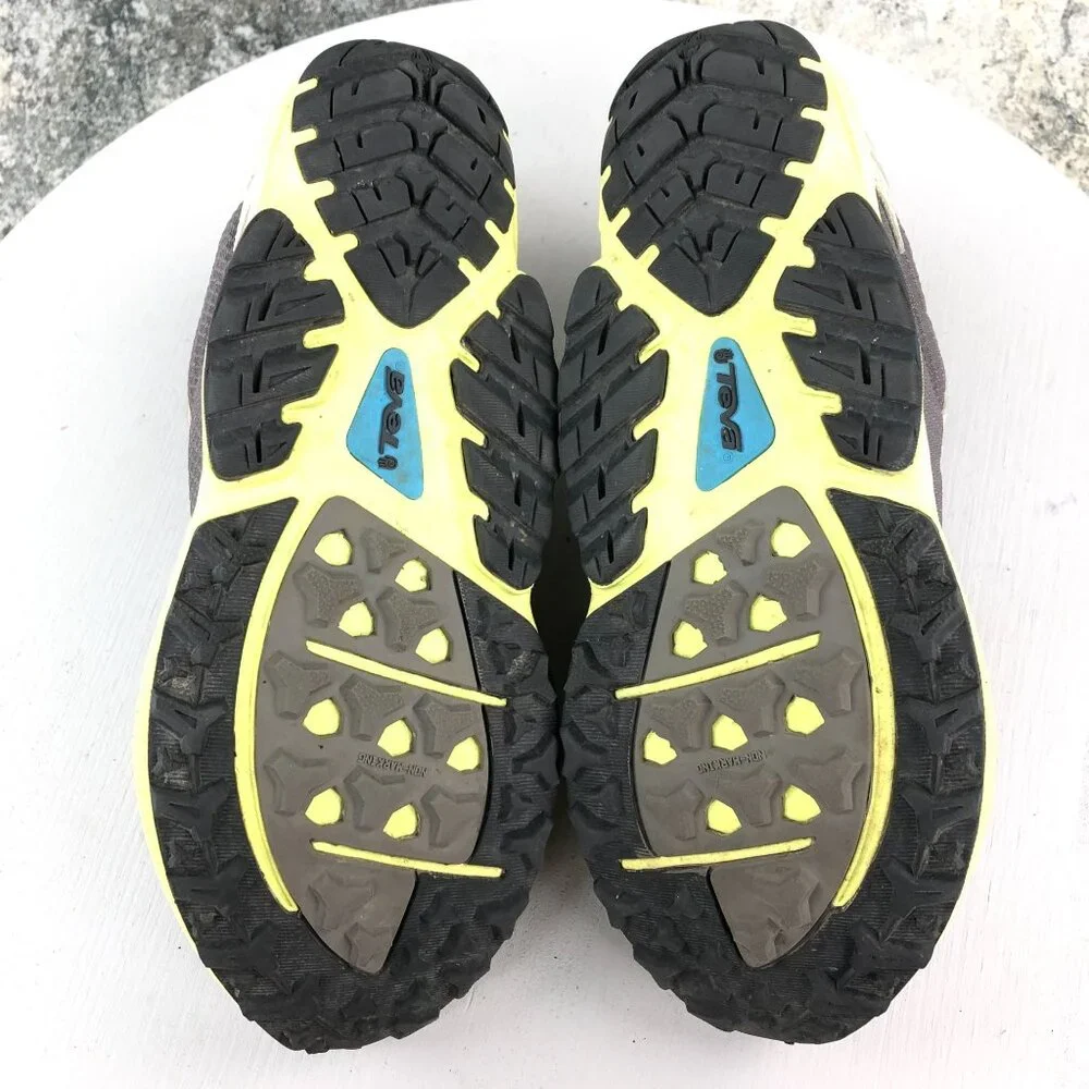 Teva Women's Size 7 Tevasphere Grey Trail Running Hiking Shoes Sneakers 1003965